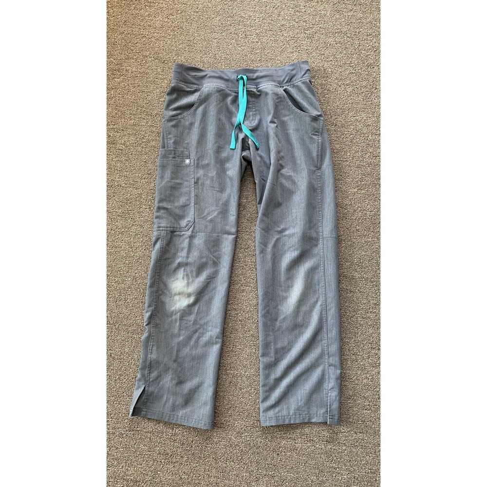 Figs Technical Collection Scrubs Pants Sz‎ S Gray